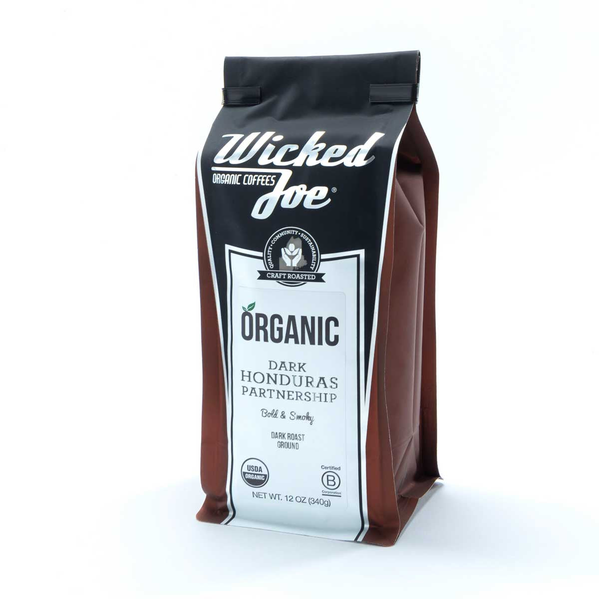 Wicked Joe Honduras Partnership Dark Organic Coffee
